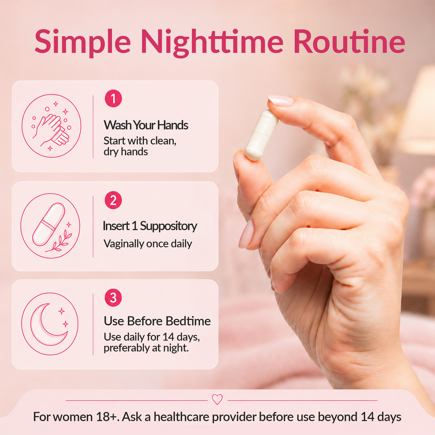 Boric Acid Vaginal Suppositories
