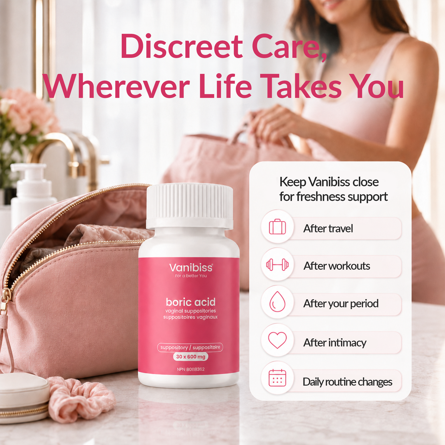 Boric Acid Vaginal Suppositories